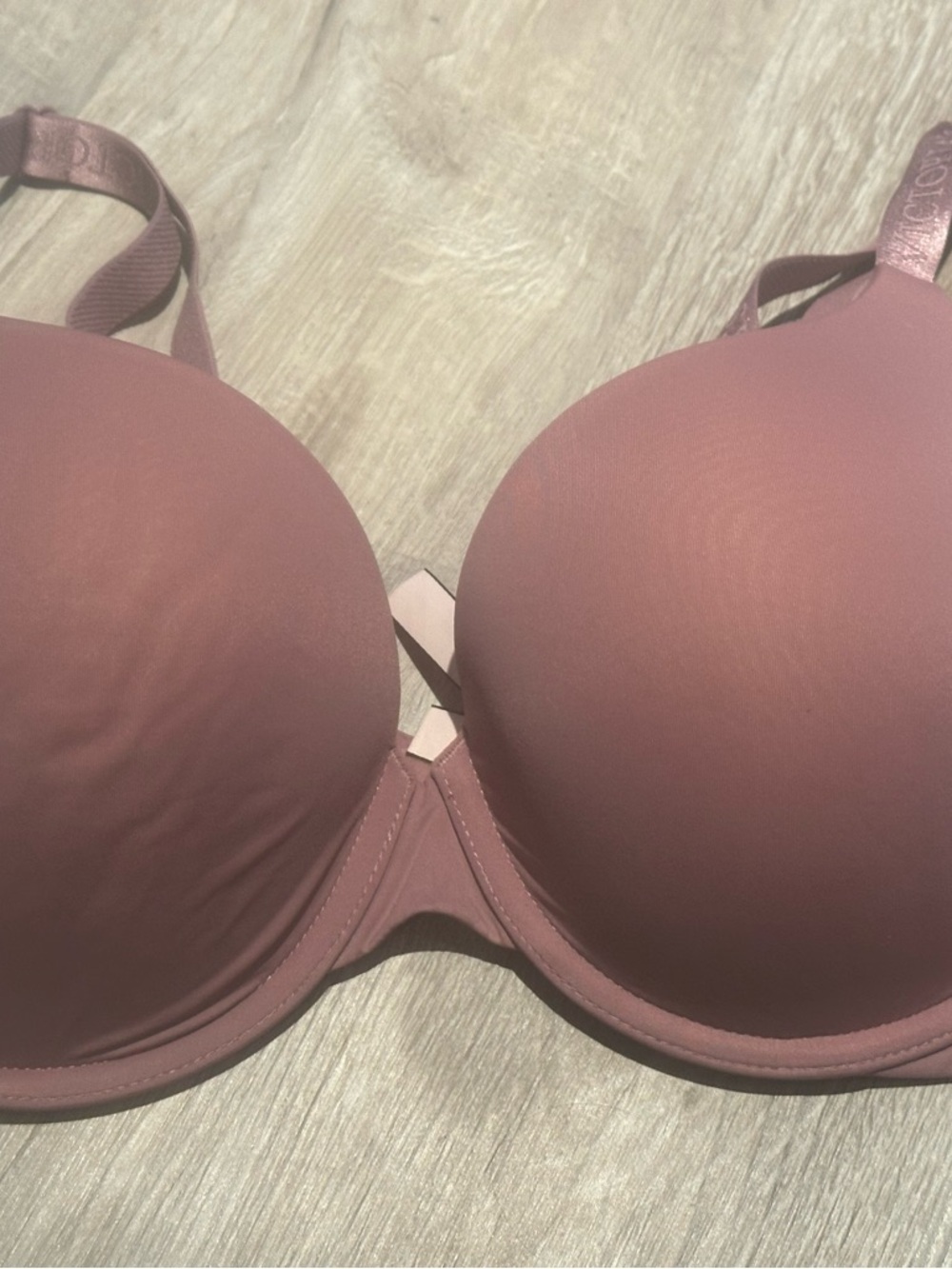 Victoria's Secret Mauve Push-Up T-Shirt Bra